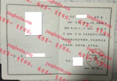 沈丘县第一高级中学毕业证样本